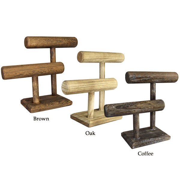 Loon Peak® Wooden T Bar Jewelry Stand & Reviews Wayfair